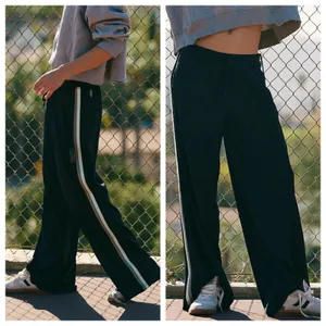 Free People Movement Black One On One Mesh Pants Size Large NWT $98 retail rare thumbnail 3