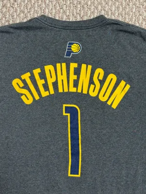 Indiana Pacers Lance Stephenson NBA Gray Casual Jersey T-Shirt thumbnail 4