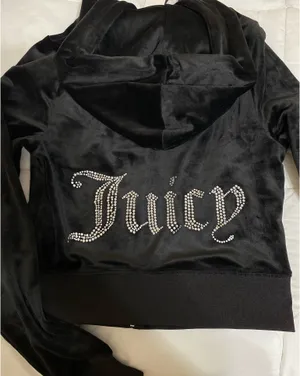 Juicy Couture Velour Black Tracksuit Set thumbnail 5