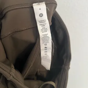 Lululemon Fast and Free Tight II 25" *Non-Reflective Nulux Dark Olive 4 thumbnail 8