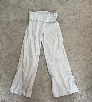 Amazon gray Foldover Pants  thumbnail 1