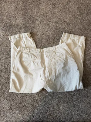 Christopher & Banks Khaki Capri Pants thumbnail 4
