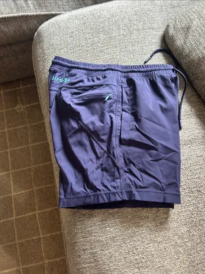 Birddogs Women's Navy Blue Athletic Drawstring Shorts | Size Small Purple thumbnail 4