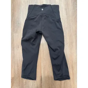 Lululemon Train Times‎ Crop (17") Black size 4 thumbnail 3