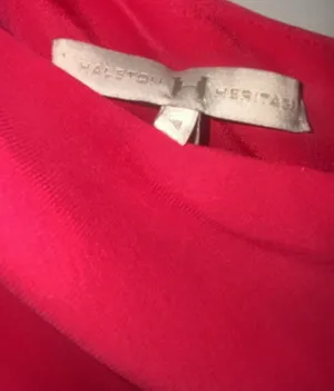 Halston Heritage Pink Gown  thumbnail 3