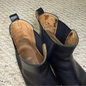 Madewell The Ivy Chelsea Boot in Leather True Black Women’s Size 8.5 Boots thumbnail 13