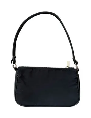 Mango Black Baguette Bag thumbnail 1