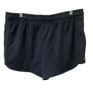 Reebok Women's Navy & White, Athletic Shorts Size L thumbnail 2