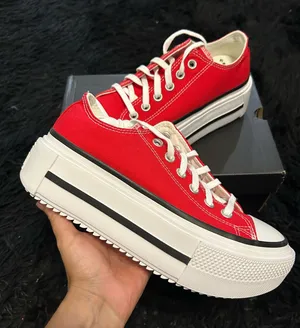 CONVERSE Ctas Lift Double Stack OX red platform shoes sneakers women’s new thumbnail 1