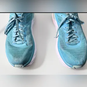 Hoka‎ One One Womens Bondi 7 1110531 AEBL Blue Running Shoes Sneakers Size 10 D thumbnail 8