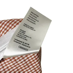 Free People Fitted Waist Straight Hem Plaid Big Dreams Mini Skort Size 4 Orange thumbnail 8