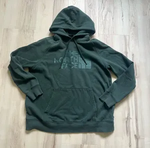 Dark green The North Face hoodie size L thumbnail 1