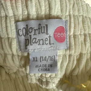 Colorful‎ Planet Teen corduroy cargo pants size XL 14/16 thumbnail 4