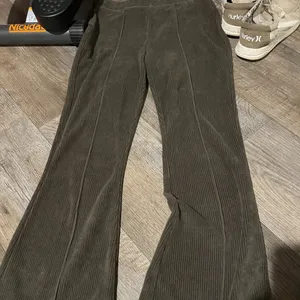 Aerie green‎ ribbed wide leg pants size XS thumbnail 1