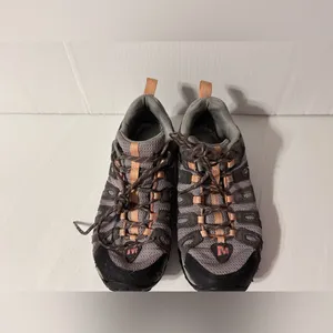 Merrell (J535264) depart dark gull grey trail hiking shoe women size 8 thumbnail 4