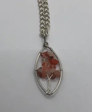 Carnelian Necklace Orange thumbnail 2