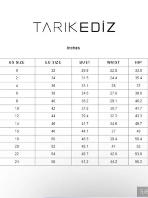 Tarik Ediz US 14 51147 Asymmetrical Bodice Slit Gown Fuchsia Pink Evening Party thumbnail 16