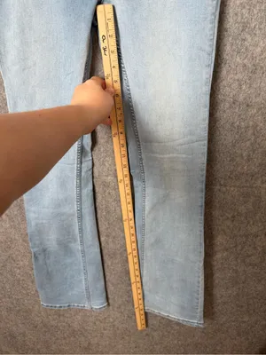 Free People We the Free Women’s 28 Light Wash Flare Pull on Jeans thumbnail 6