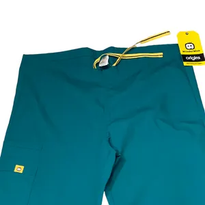 WonderWink Unisex Scrub‎ Bottom Size Small Green Drawstring 31" Inseam Career thumbnail 2