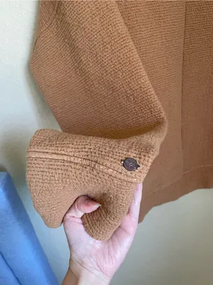 Calia by Carrie Underwood Cloud Mock Neck Pullover Size 1X Golden Taffy Extended thumbnail 5