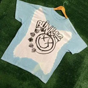 Urban Outfitters Blink 182 Bleach dye rock Tshirt size extra large thumbnail 1