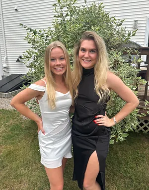 Satin White Mini Dress Size XS thumbnail 1