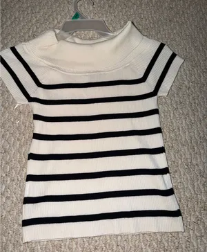 Cowl neck sweater shirt White Size XL thumbnail 1