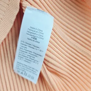 J. Crew‎ NWT Womens Ribbed Knit Sweater Long Sleeve Crew Neck Peach Orange Large thumbnail 4