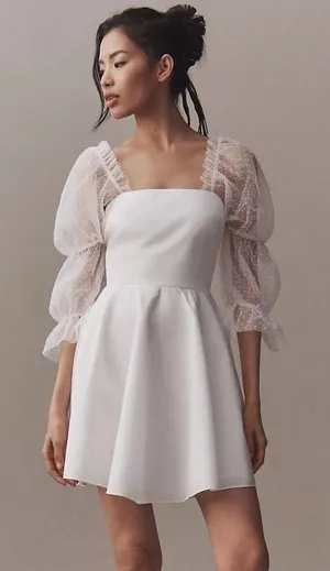 AMANDA‎ UPRICHARD Lalita Organza Wedding Dress thumbnail 1