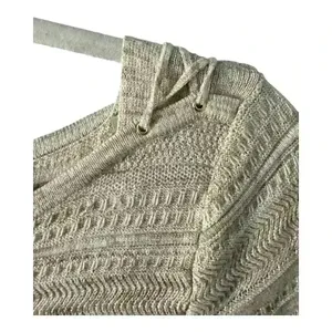 White‎ House Black Market Gold/Tan Tunic Sweater, Small thumbnail 3