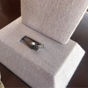 Vintage 925 Silver Ring Size 2 thumbnail 2