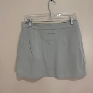 Outdoor Voices Rectrek Skirt Light Grey Athletic Hiking Mini Skirt Womens Medium thumbnail 3