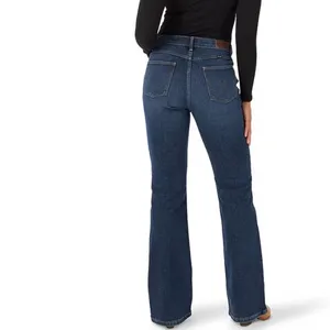 Wrangler High Rise Fierce Flare Jeans Western Cowgirl Denim Rodeo Retro Size 2‎ thumbnail 2