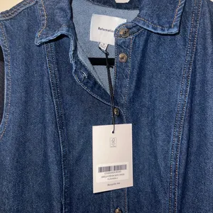 **NWT** Arella Denim Mini Dress from Reformation thumbnail 10