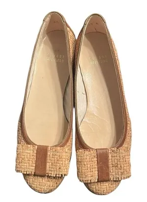 Stuart Weitzman Tan Candy Cork Flat Shoes(6.5M) thumbnail 1