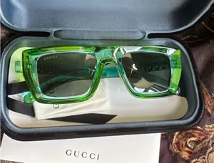 Authentic Gucci 51mm Emerald Green Acetate Sunglasses UNISEX thumbnail 3