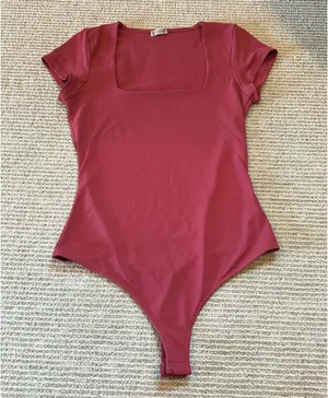 Free People Bodysuit Pink M thumbnail 2