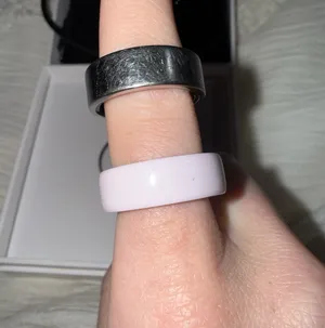 Oura Ring Gen 3 Heritage Silver Size 9 thumbnail 6