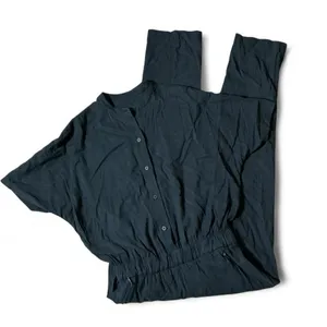 Lululemon Perfectly Poised Classic Fit Jumpsuit Black‎ W1CQIS Sz 4 thumbnail 1