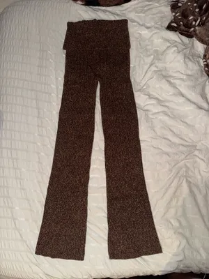 Aerie Fold Over Sweater Pants thumbnail 3