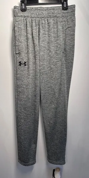 Under Armour Womens Gray Fleece Jogger Sweatpants Space Dye Size Small SM P CH thumbnail 1