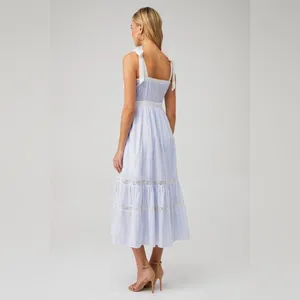 LoveShackFancy Ayala Tiered‎ Midi Dress 6 thumbnail 2
