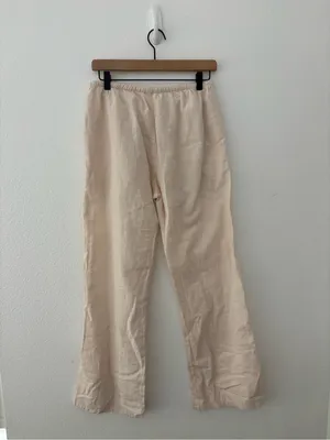 Brandy Melville John galt linen pants thumbnail 2