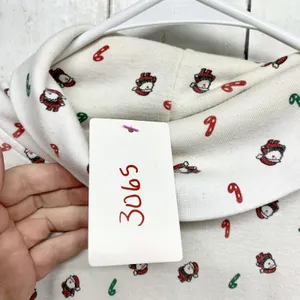 Vintage Lauren Brooke Women 18W White‎ Christmas Turtleneck Long Sleeve Sweater thumbnail 4
