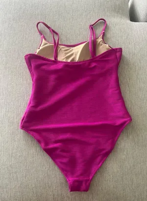 Old Navy One Piece Ribbed Swimsuit thumbnail 2