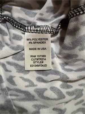 Altar’d State Leopard Print Tiered Mini Dress Medium Stretchy thumbnail 6