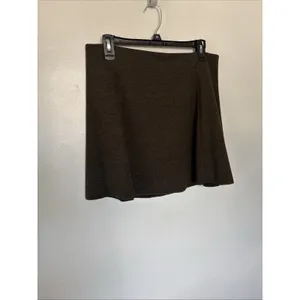 ZARA Women’s Stretchy Skirt | Trafaluc/Olive green Fall/Winter collection Large thumbnail 2