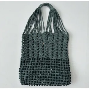 Free People Beaded Wonder Clutch w/Removable Pouch NWOT Emerald Green thumbnail 3