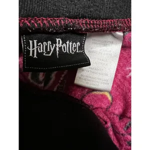 Harry Potter Gryffindor Pajama Pants Women's‎ M Sleepwear PJ Burgundy Print thumbnail 7