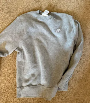 Grey Nike Crewneck Sweatshirt thumbnail 1